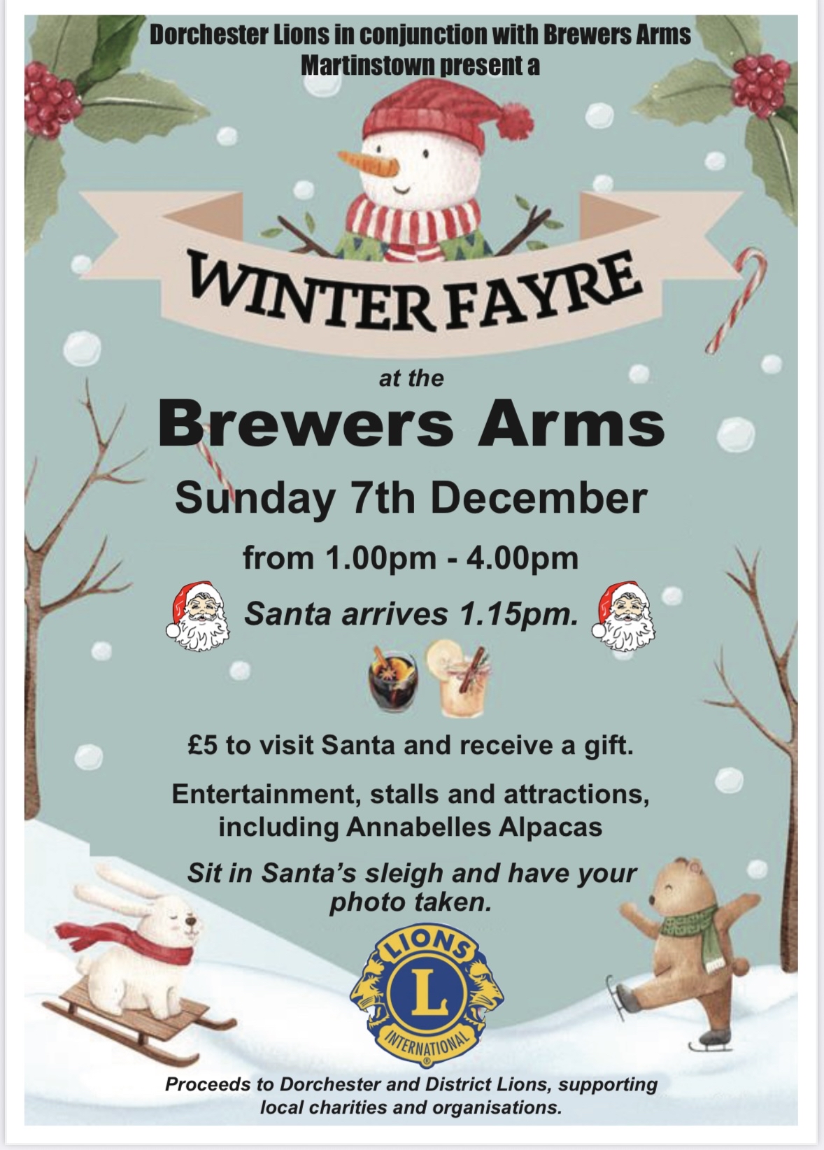 Brewers Arms Winter Fayre